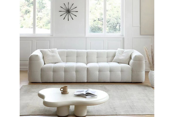 Marshmallow Cream Style Sofa