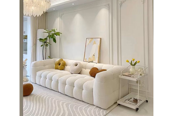 Marshmallow Cream Style Sofa