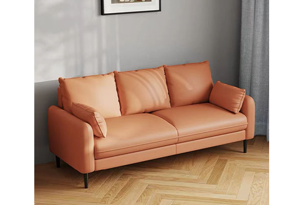 How can a Straight Sofa become the visual focus of a living room?